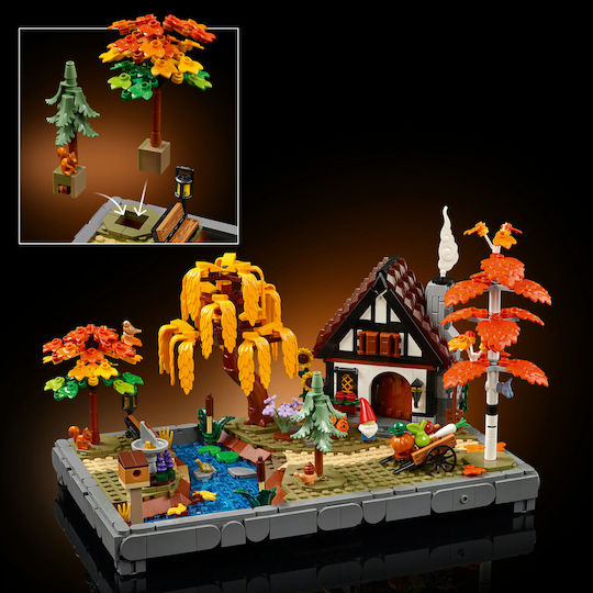 LEGO Icons Autumn Cottage Garden για 18+ Ετών 1102τμχ
