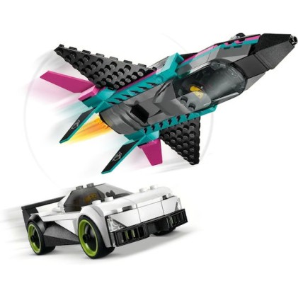 LEGO City Jet vs. Car για 6+ Ετών 259τμχ