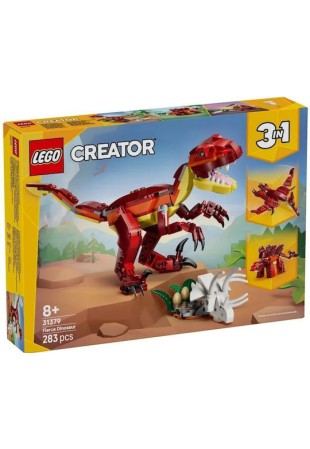 LEGO Creator 3-in-1 Fierce Dinosaur για 8+ Ετών 283τμχ