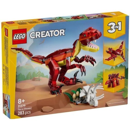 LEGO Creator 3-in-1 Fierce Dinosaur για 8+ Ετών 283τμχ