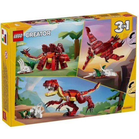 LEGO Creator 3-in-1 Fierce Dinosaur για 8+ Ετών 283τμχ