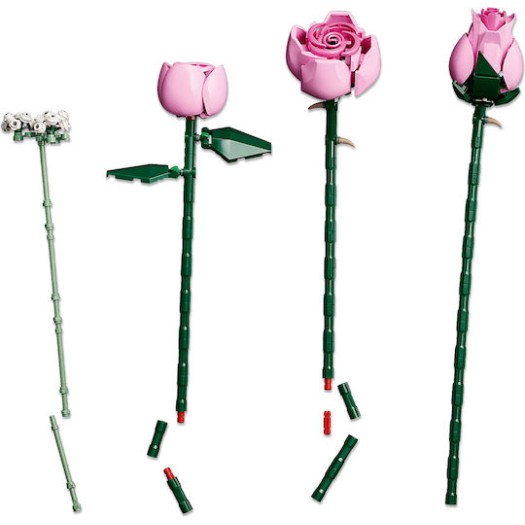 LEGO Botanical Collection Bouquet of Pink Roses για 18+ Ετών 789τμχ