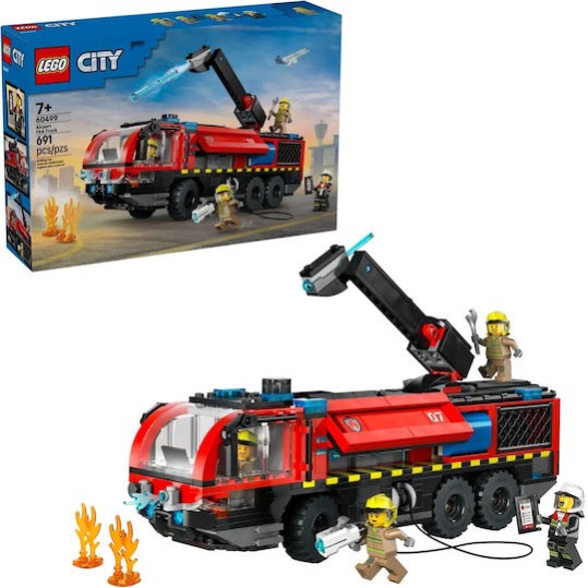 LEGO City Airport Fire Truck για 7+ Ετών 691τμχ