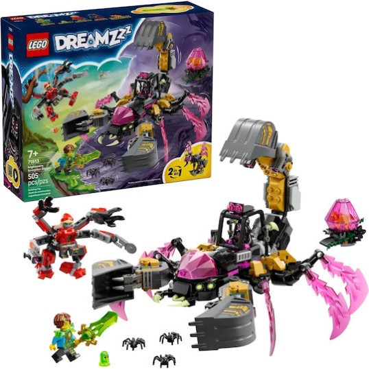LEGO DREAMZzz Nightmare Scorpion Digger για 7+ Ετών 505τμχ