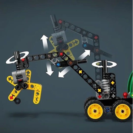 LEGO Technic John Deere 1470H Wheeled Harvester για 7+ Ετών 117τμχ