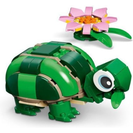 LEGO Creator 3-in-1 Turtle with a Water Lily Flower για 7+ Ετών 124τμχ
