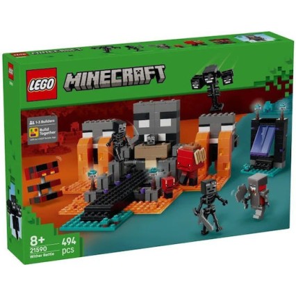 LEGO Minecraft Wither Battle για 8+ Ετών 494τμχ