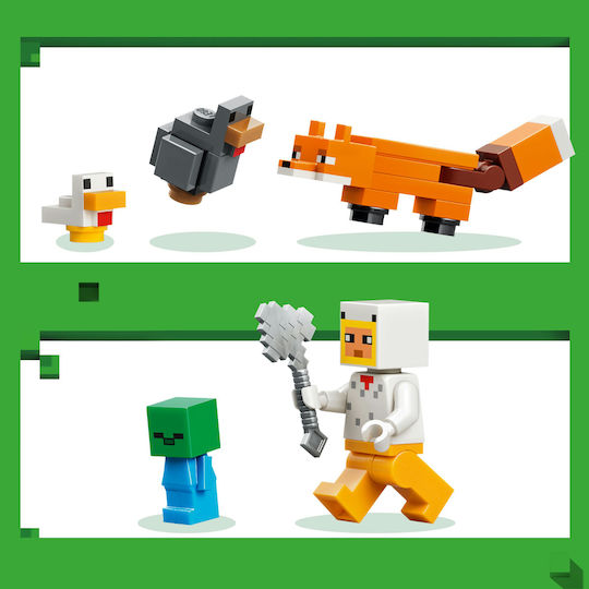 LEGO Minecraft Chicken Farm για 7+ Ετών 233τμχ