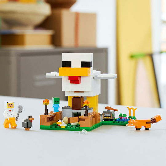 LEGO Minecraft Chicken Farm για 7+ Ετών 233τμχ