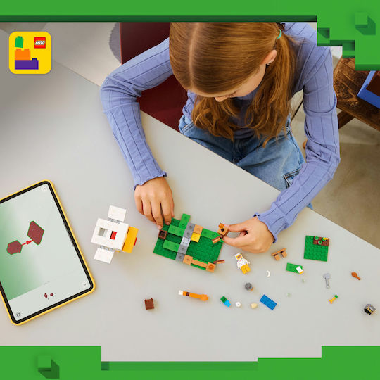 LEGO Minecraft Chicken Farm για 7+ Ετών 233τμχ