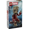 LEGO Marvel Ravager Jumpsuit Groot για 10+ Ετών 604τμχ