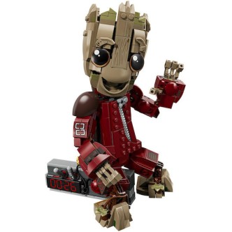 LEGO Marvel Ravager Jumpsuit Groot για 10+ Ετών 604τμχ
