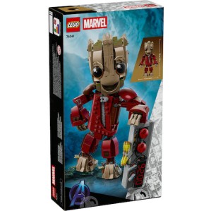 LEGO Marvel Ravager Jumpsuit Groot για 10+ Ετών 604τμχ