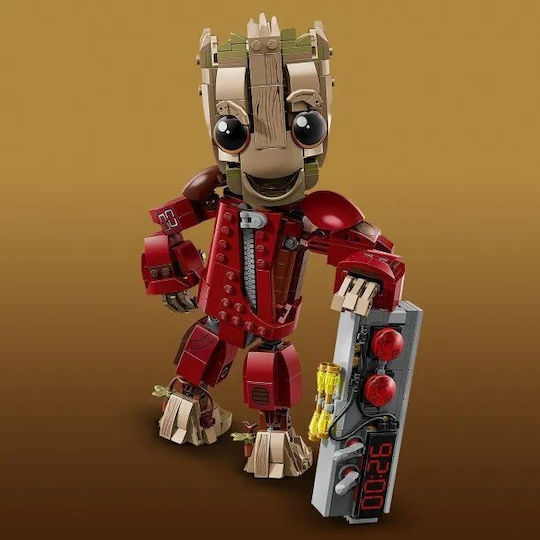LEGO Marvel Ravager Jumpsuit Groot για 10+ Ετών 604τμχ