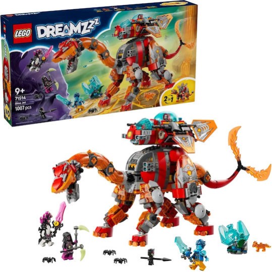 LEGO DREAMZzz Dino Jet για 9+ Ετών 1007τμχ