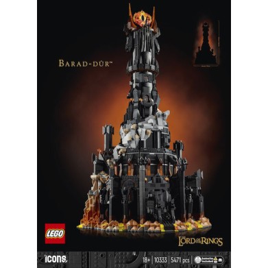 LEGO Icons Lord Of The Rings Barad-Dur για 18+ Ετών 5471τμχ