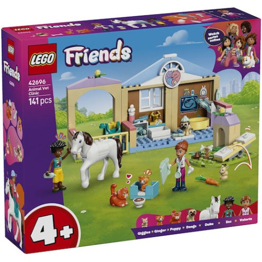 LEGO Friends Animal Vet Clinic για 4+ Ετών 141τμχ