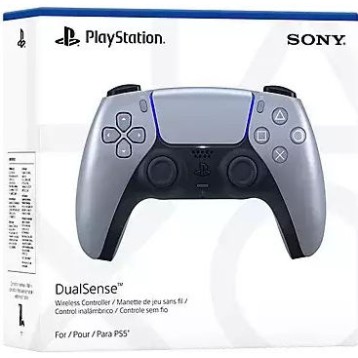 Sony DualSense Ασύρματο Gamepad για PS5 Sterling Silver