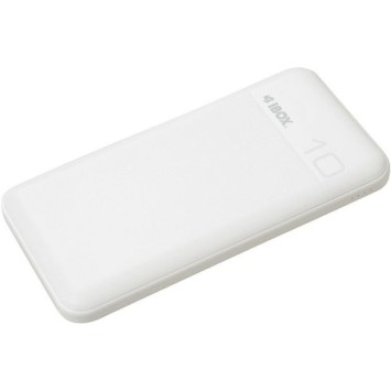 iBox Power Bank 10000mAh με Θύρα USB-A Power Delivery Λευκό