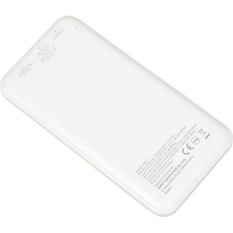 iBox Power Bank 10000mAh με Θύρα USB-A Power Delivery Λευκό