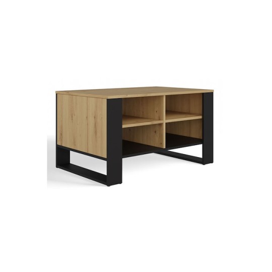 Modern Table 4p Artisan Oak Black