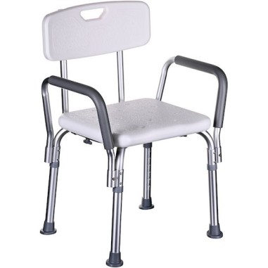 Aiv Shower Chair με Πλάτη 1τμχ KP300AM