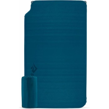 Sea to Summit Comfort Deluxe Αυτοφούσκωτο Μονό Υπόστρωμα Camping Μπλε