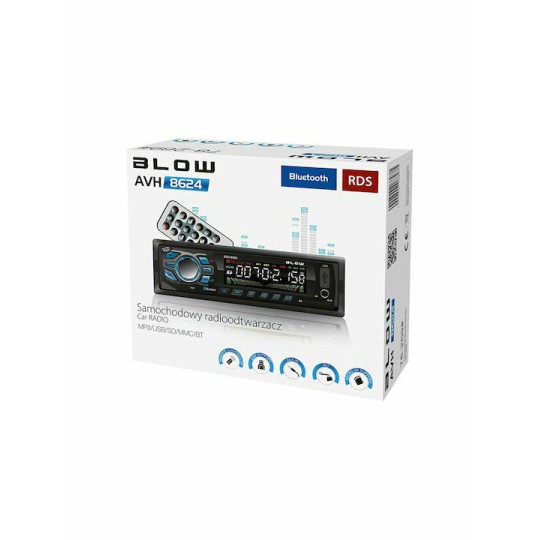 Blow AVH-8624 Ραδιόφωνο Αυτοκινήτου 1 DIN (Bluetooth/USB)