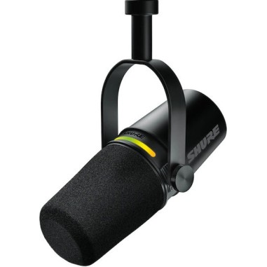 Shure MV7+ Σετ Δυναμικό Μικρόφωνο XLR / USB Clip On για Φωνητικά Bundle