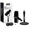 Shure MV7+ Σετ Δυναμικό Μικρόφωνο XLR / USB Clip On για Φωνητικά Bundle