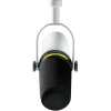 Shure MV7+ Δυναμικό Μικρόφωνο Shock Mounted για Φωνητικά σε Λευκό Χρώμα