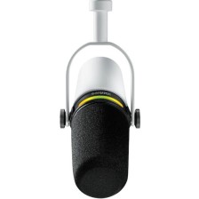 Shure MV7+ Δυναμικό Μικρόφωνο Shock Mounted για Φωνητικά σε Λευκό Χρώμα