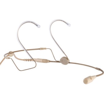 Sennheiser HSP 4-EW-3 Πυκνωτικό Μικρόφωνο 3.5mm Κεφαλής για Φωνητικά σε Μπεζ Χρώμα