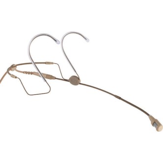 Sennheiser HSP 4-EW-3 Πυκνωτικό Μικρόφωνο 3.5mm Κεφαλής για Φωνητικά σε Μπεζ Χρώμα