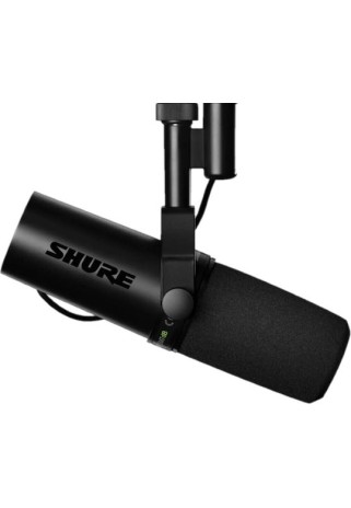 Shure SM7dB Δυναμικό Μικρόφωνο XLR Shock Mounted για Φωνητικά