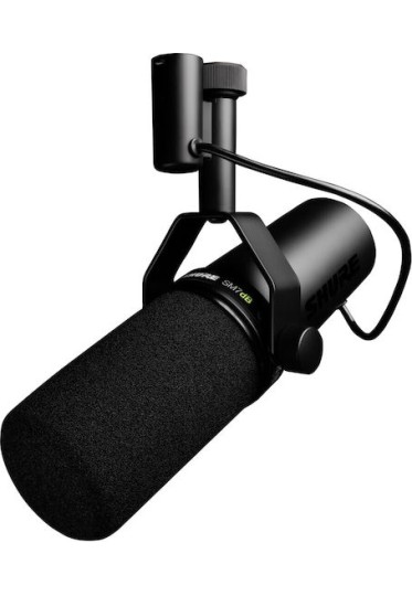 Shure SM7dB Δυναμικό Μικρόφωνο XLR Shock Mounted για Φωνητικά