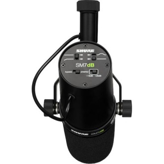 Shure SM7dB Δυναμικό Μικρόφωνο XLR Shock Mounted για Φωνητικά