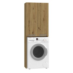 Topeshop Pola DD Ντουλάπι Μπάνιου Πλυντηρίου 64x30x183cm Oak