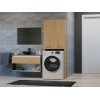 Topeshop Pola DD Ντουλάπι Μπάνιου Πλυντηρίου 64x30x183cm Oak