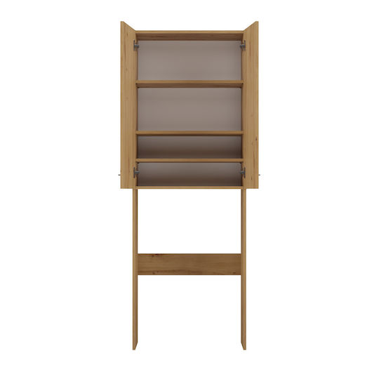 Topeshop Pola DD Ντουλάπι Μπάνιου Πλυντηρίου 64x30x183cm Oak