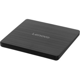Lenovo Slim DVD Burner Εξωτερικός Οδηγός Εγγραφής/Ανάγνωσης DVD/CD για Desktop / Laptop Μαύρο