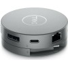 Dell DA310 USB-C Docking Station με HDMI/DisplayPort 4K PD Ethernet Ασημί