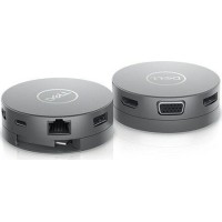 Dell DA310 USB-C Docking Station με HDMI/DisplayPort 4K PD Ethernet Ασημί