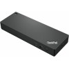 Lenovo ThinkPad Universal USB-C Docking Station με HDMI/DisplayPort 4K PD Ethernet και συνδεση 3 Οθονών Μαύρο