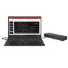 Lenovo ThinkPad Universal USB-C Docking Station με HDMI/DisplayPort 4K PD Ethernet και συνδεση 3 Οθονών Μαύρο