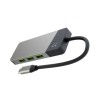 Green Cell HUBGC01 USB-C Docking Station με HDMI PD Γκρι