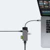 Green Cell HUBGC01 USB-C Docking Station με HDMI PD Γκρι