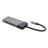 Green Cell HUBGC01 USB-C Docking Station με HDMI PD Γκρι
