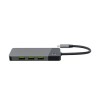 Green Cell HUBGC01 USB-C Docking Station με HDMI PD Γκρι