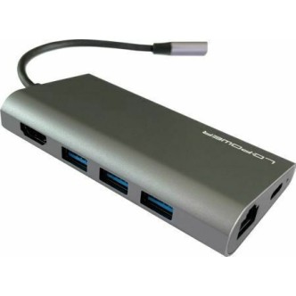 Lenovo USB-C Docking Station με HDMI 4K Μαύρο (GX90T77924)